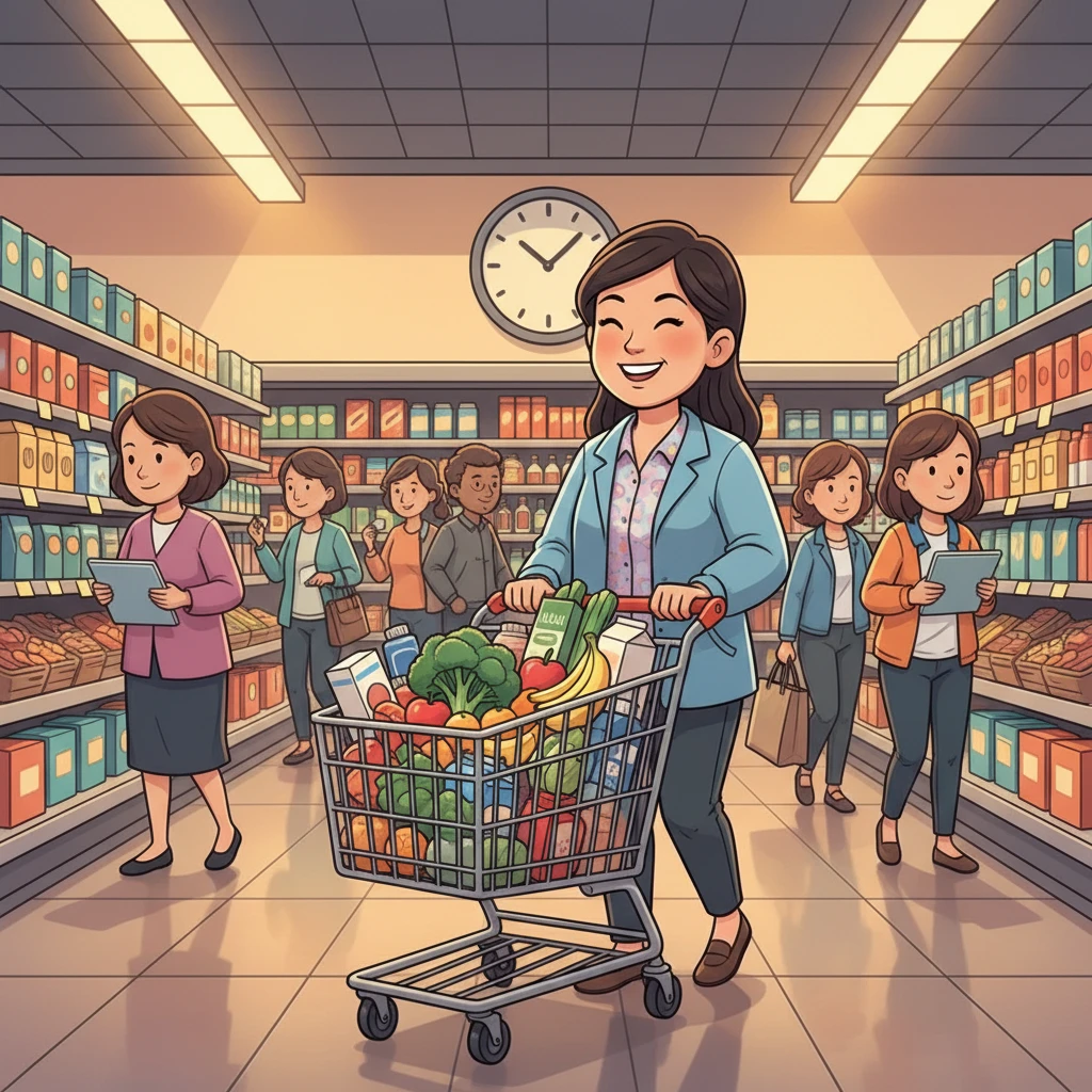 이마트 의왕점 내부 전경 및 영업 안내