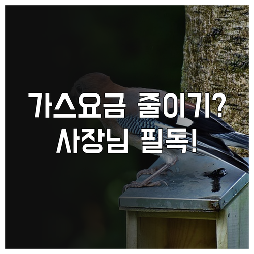 사장님을 위한 도시가스 요금표 확인법 | 업종별 단가, 고지서 오류 해결