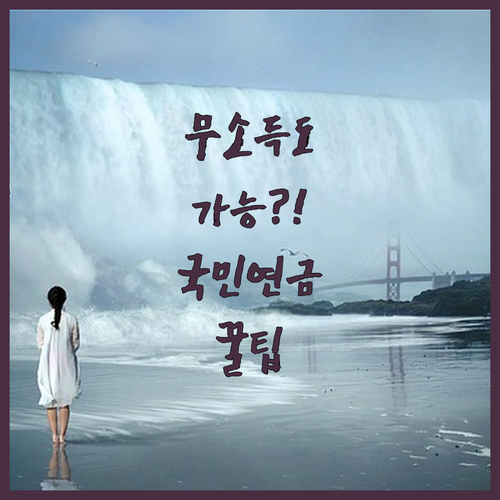 국민연금 임의가입 무소득자 가입조건과 월 납부 금액