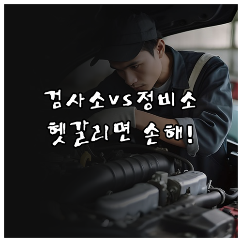자동차검사 검사소와 지정정비사업소 차이, 선택 기준